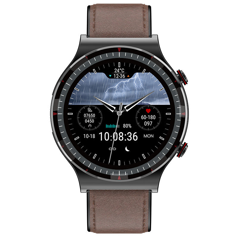 Niki | Medical EKG Smartwatch | CFDA Certified | 512Hz High-Precision Biosensor | SpO2 & Heart Rate Monitoring | AI-Based Breathing Analysis | IP67 Waterproof