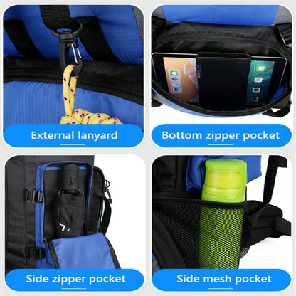 Niki | Men's 90L Hiking Backpack with Multiple Compartments