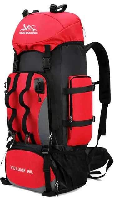 Niki | Men's 90L Hiking Backpack with Multiple Compartments