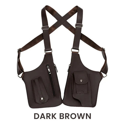 Niki | Men's Secure Chest Holster Bag with Pockets