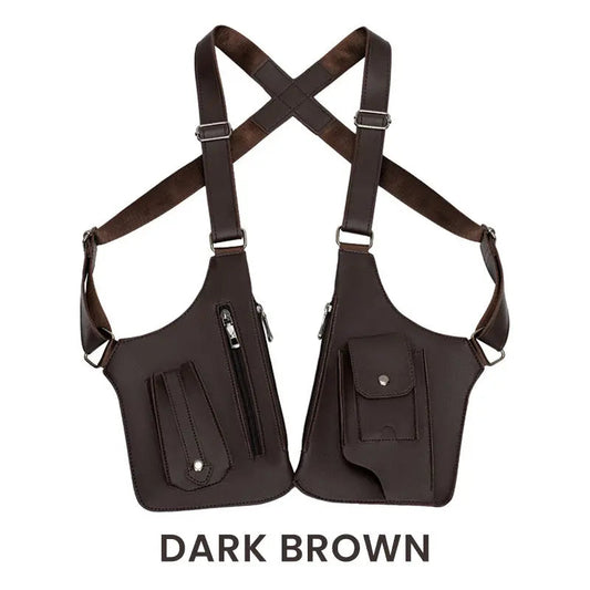 Niki | Men's Secure Chest Holster Bag with Pockets