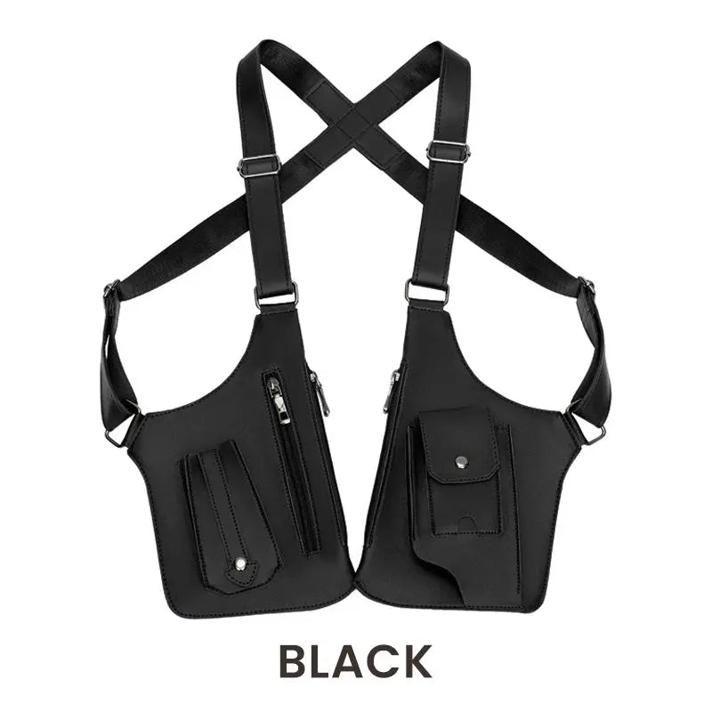 Niki | Men's Secure Chest Holster Bag with Pockets