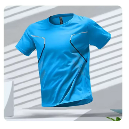 Men's Lightweight Moisture-Wicking Athletic T-Shirt