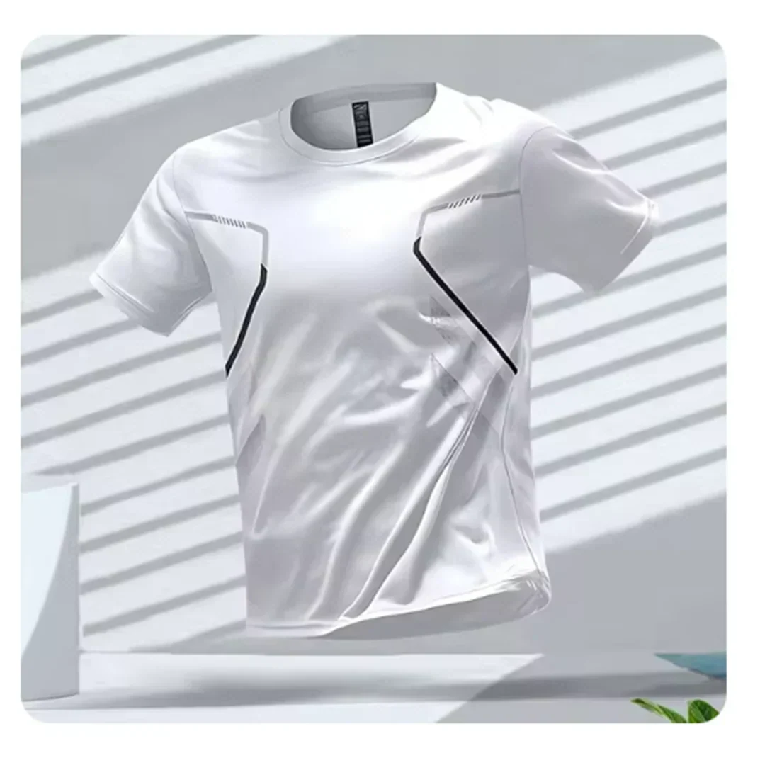 Men's Lightweight Moisture-Wicking Athletic T-Shirt