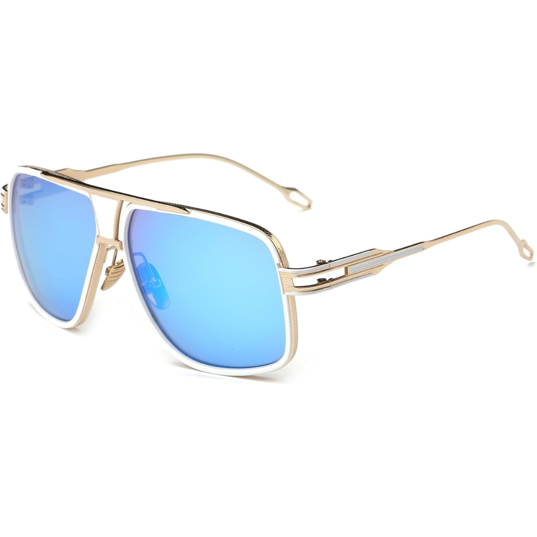Niki | Men’s Aviator Sunglasses with Alloy Frame and UV Protection