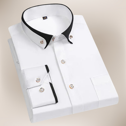 Men's Stretch Business Button-Down Shirt