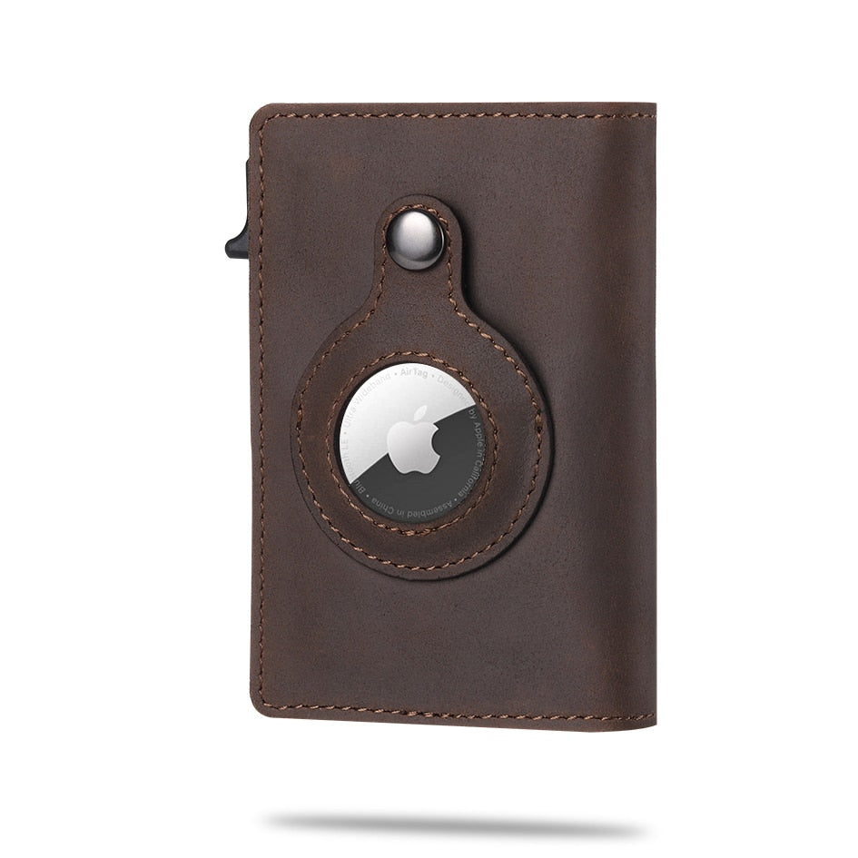 Niki | Carbon Fiber Wallet with Airtag Slot for Men