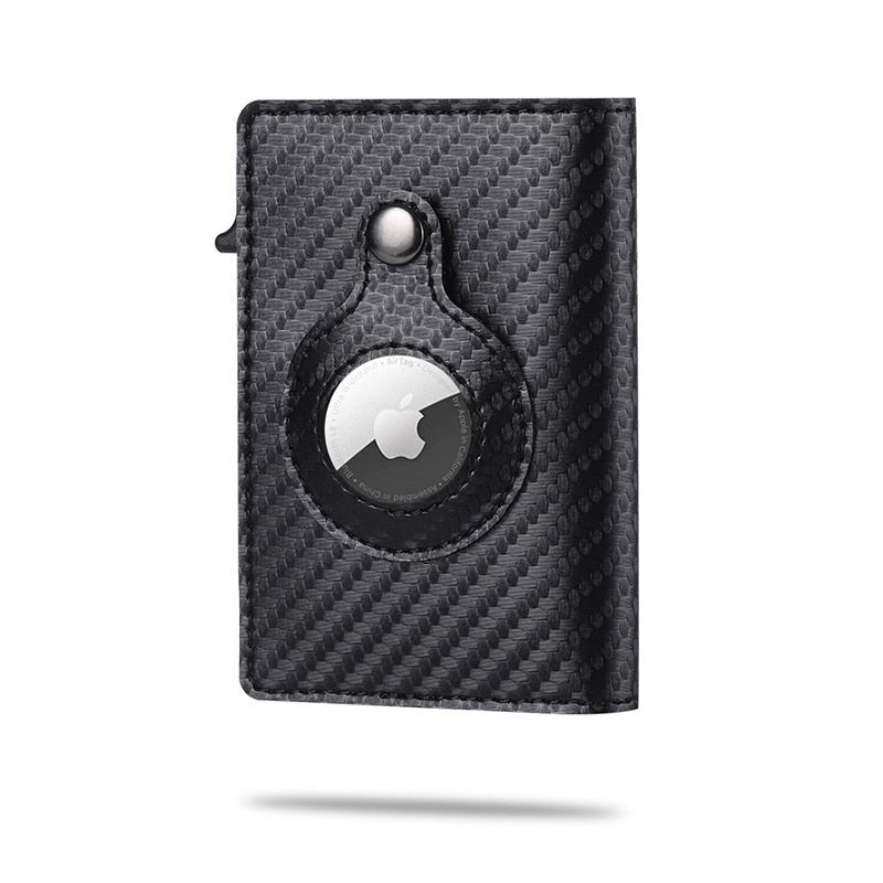 Niki | Carbon Fiber Wallet with Airtag Slot for Men