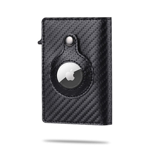 Niki | Carbon Fiber Wallet with Airtag Slot for Men