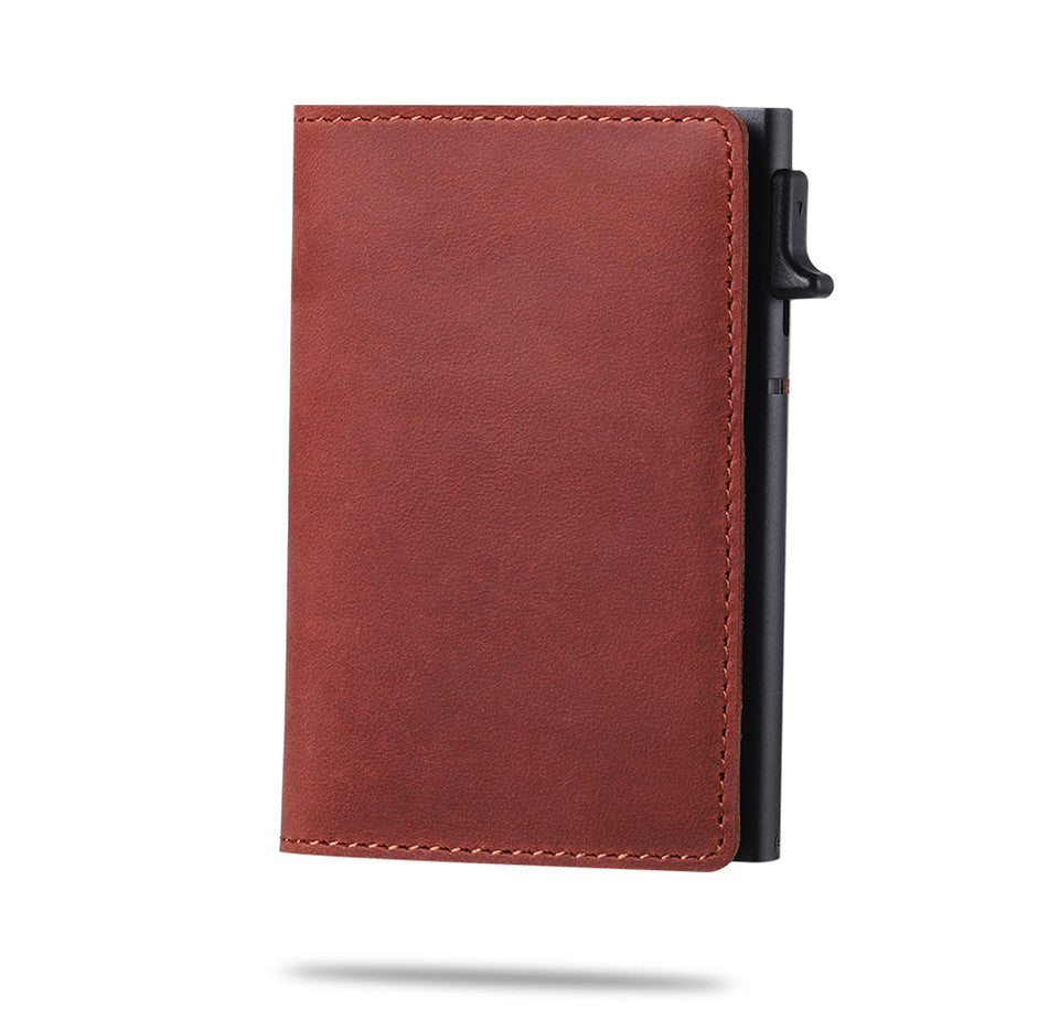 Niki | Carbon Fiber Wallet with Airtag Slot for Men