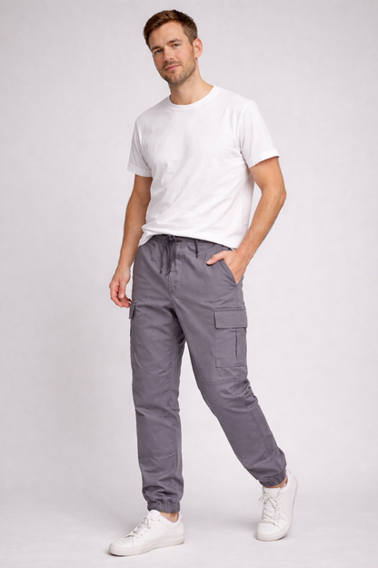 Men's Comfortable Relaxed Fit Cargo Pants