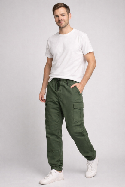 Men's Comfortable Relaxed Fit Cargo Pants