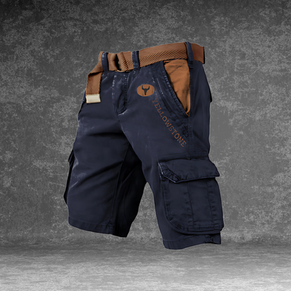 Men's Durable Cargo Shorts with Ample Pockets