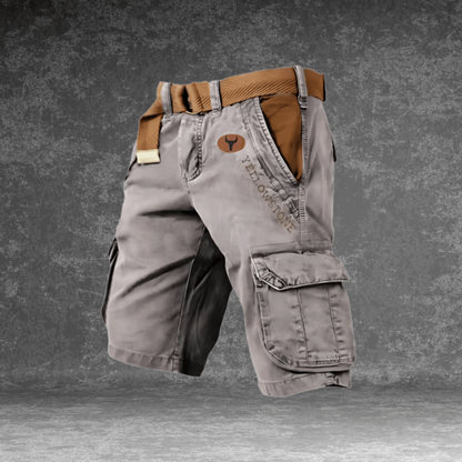 Rugged Cargo Shorts with Generous Pockets