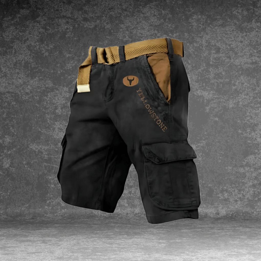 Rugged Cargo Shorts with Generous Pockets