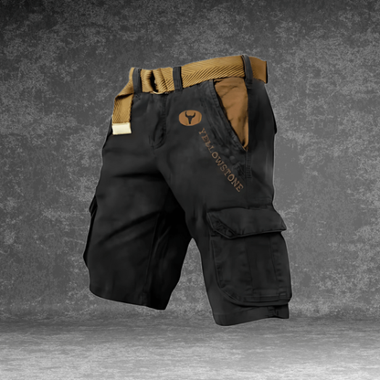 Rugged Cargo Shorts with Generous Pockets