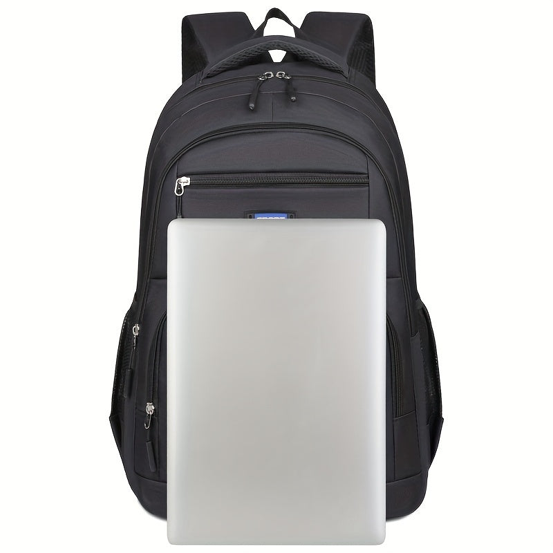 Niki | Men's Casual Backpack with Striped Front Panel