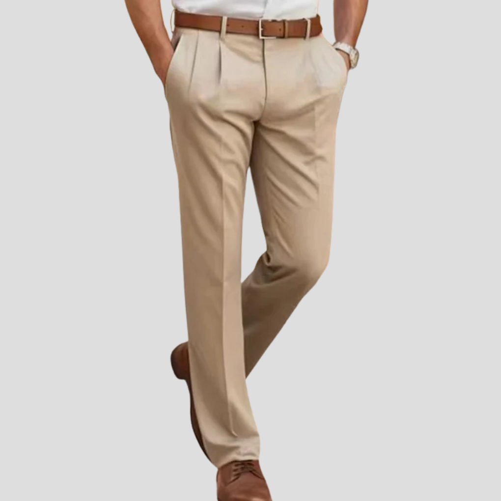 Pleated Smart Casual Trousers