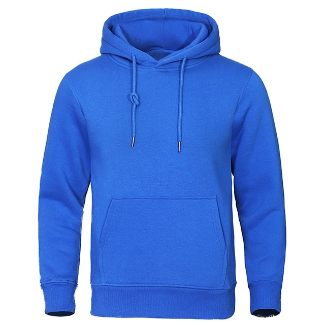 Men's Casual Everyday Hoodie with Kangaroo Pocket