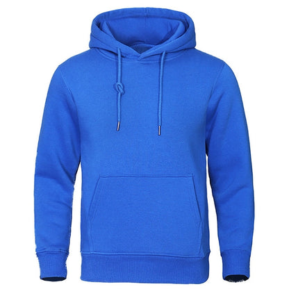 Men's Casual Everyday Hoodie with Kangaroo Pocket