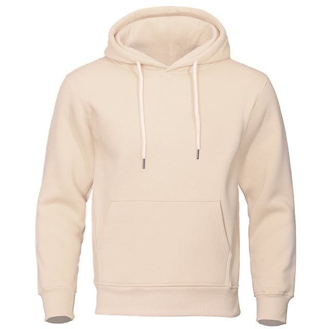 Men's Casual Everyday Hoodie with Kangaroo Pocket