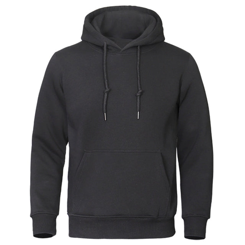 Men's Casual Everyday Hoodie with Kangaroo Pocket