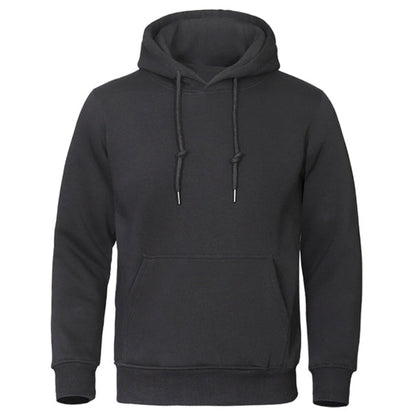 Men's Casual Everyday Hoodie with Kangaroo Pocket