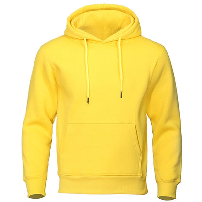 Men's Casual Everyday Hoodie with Kangaroo Pocket