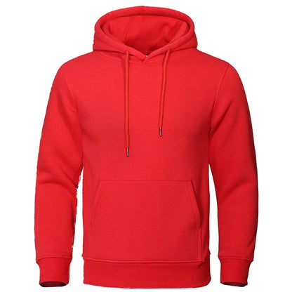 Men's Casual Everyday Hoodie with Kangaroo Pocket