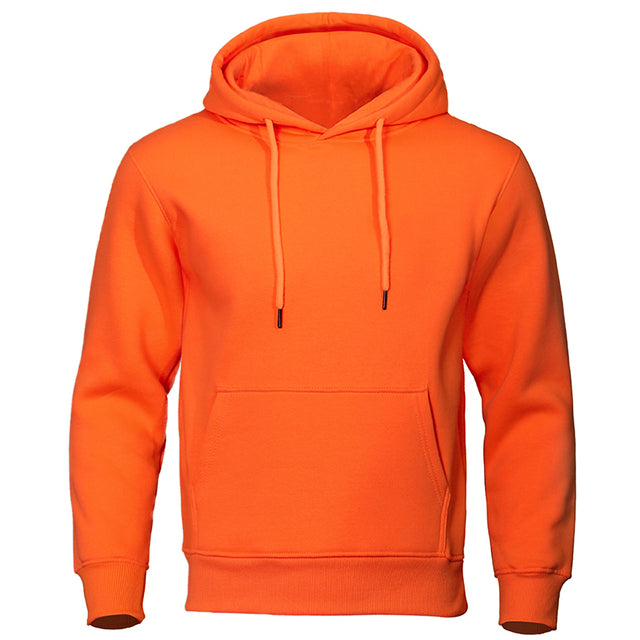Men's Casual Everyday Hoodie with Kangaroo Pocket