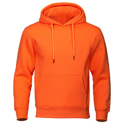 Men's Casual Everyday Hoodie with Kangaroo Pocket