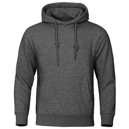 Men's Casual Everyday Hoodie with Kangaroo Pocket