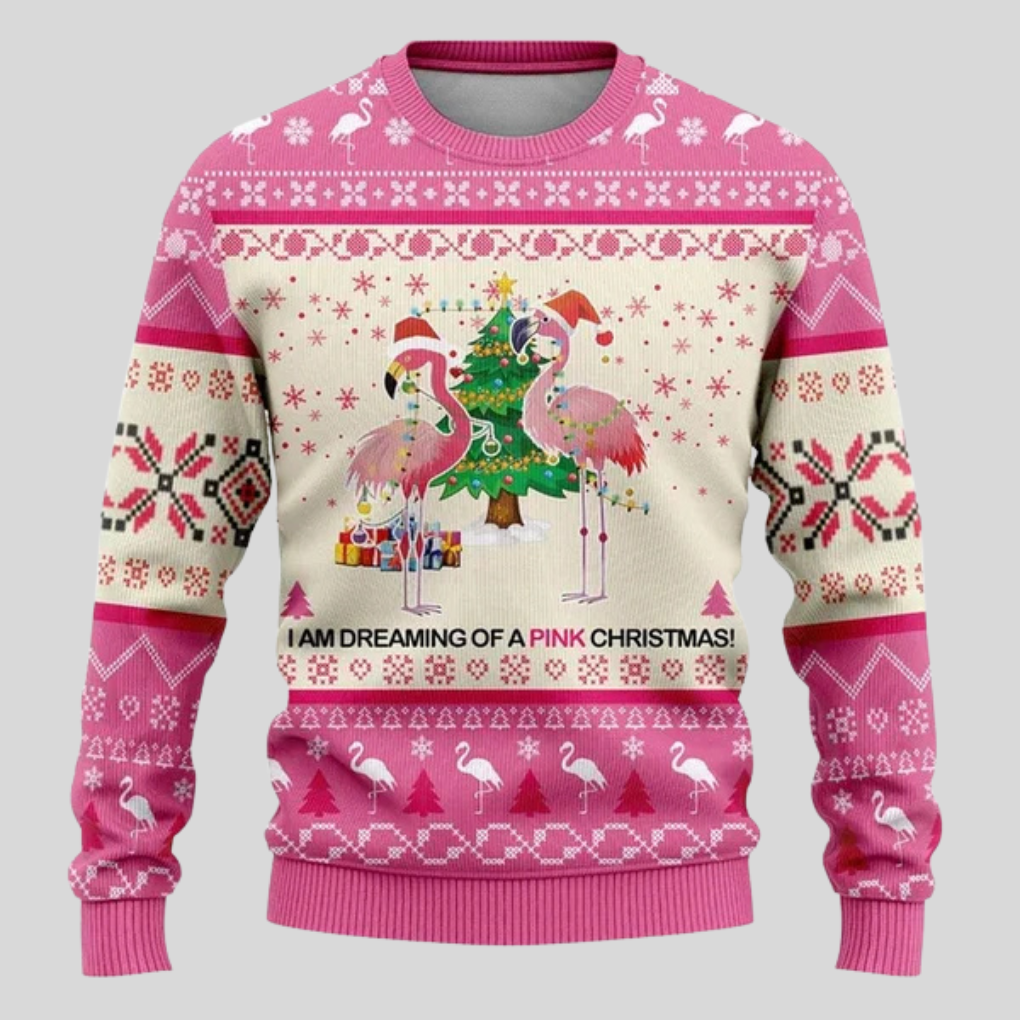 Men's Festive Holiday Animal Knit Sweater