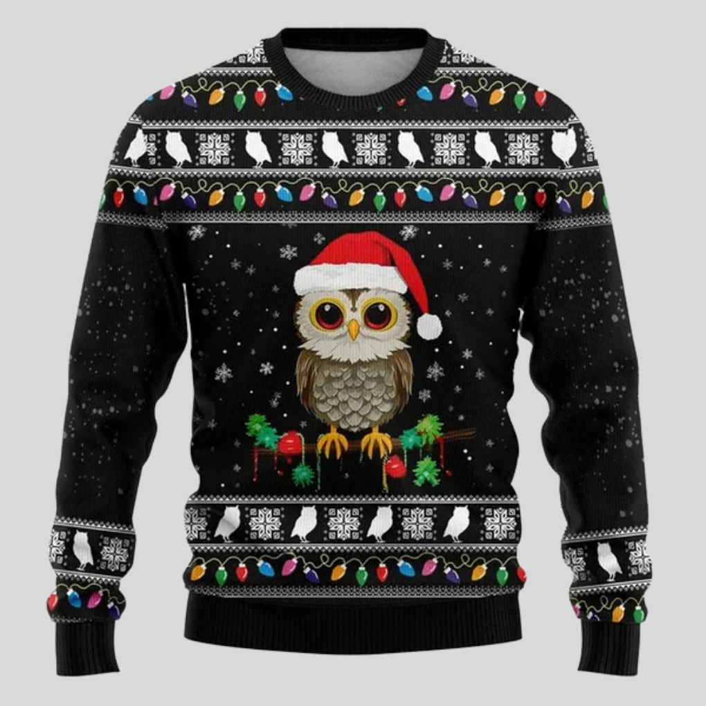 Men's Festive Holiday Animal Knit Sweater