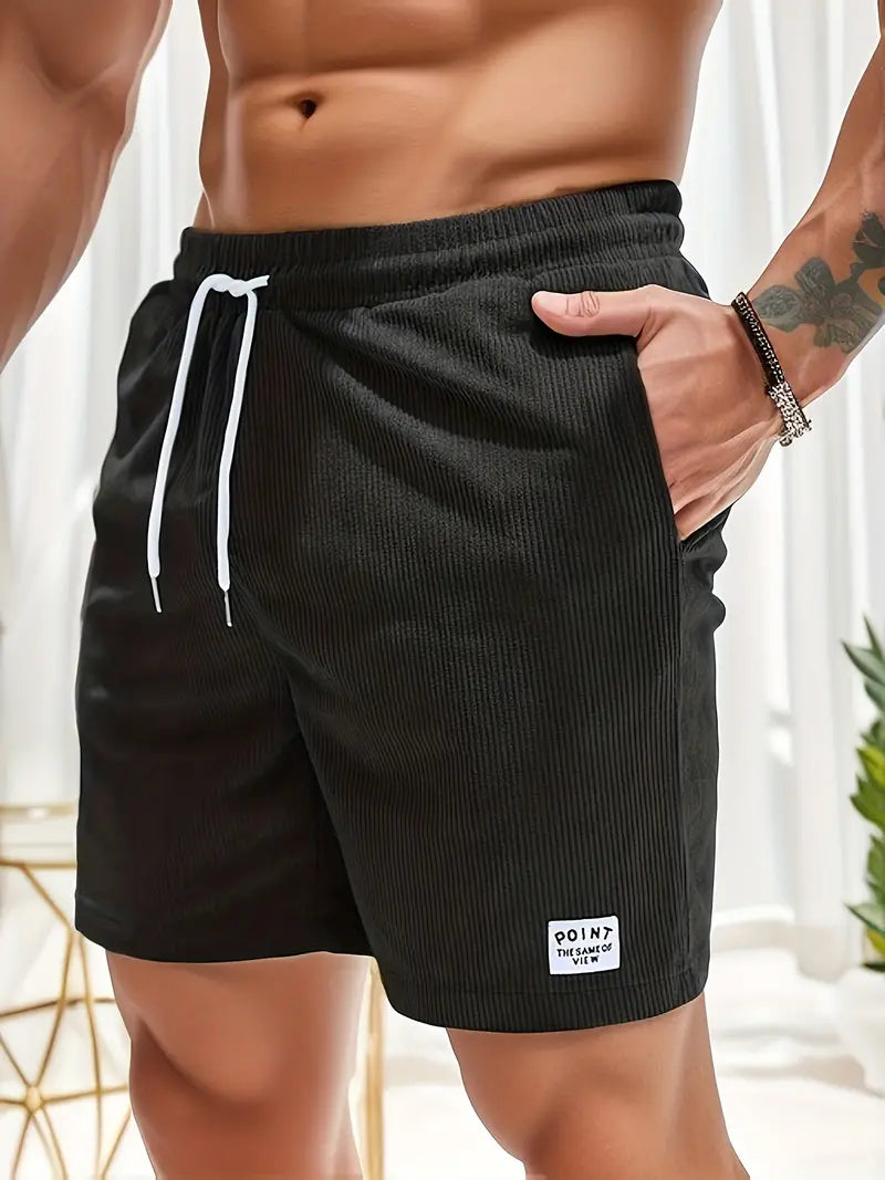 Niki | Men's Corduroy Drawstring Shorts