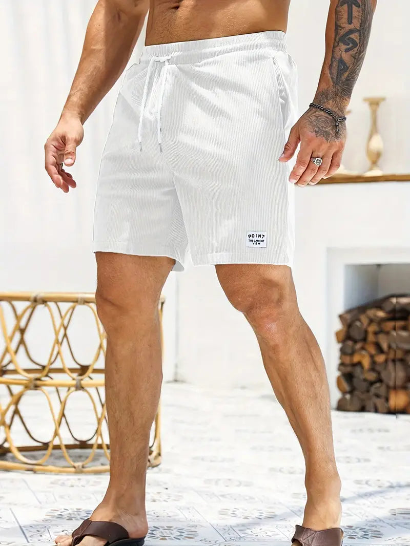 Niki | Men's Corduroy Drawstring Shorts