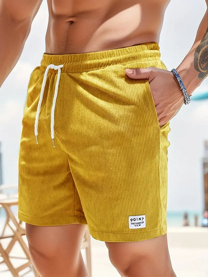 Niki | Men's Corduroy Drawstring Shorts
