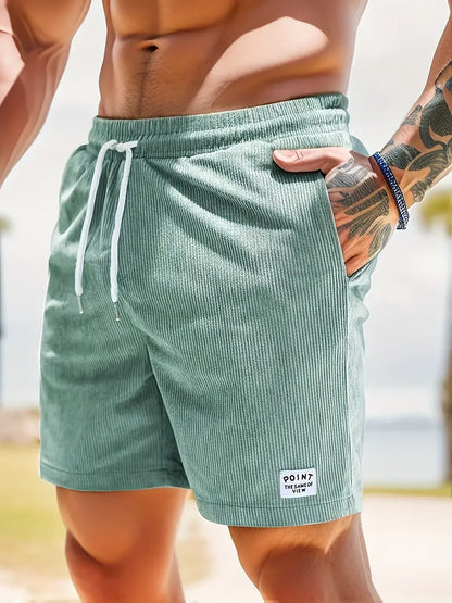 Niki | Men's Corduroy Drawstring Shorts