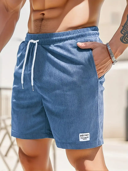 Niki | Men's Corduroy Drawstring Shorts