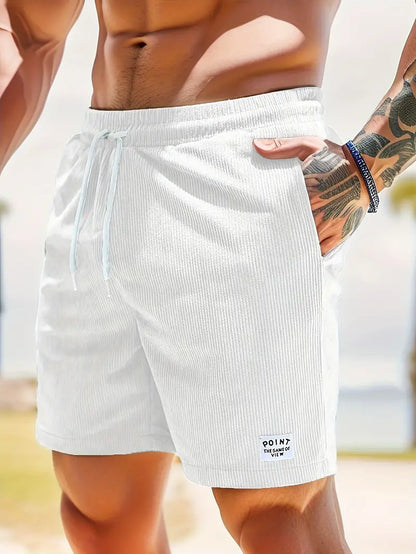 Niki | Men's Corduroy Drawstring Shorts