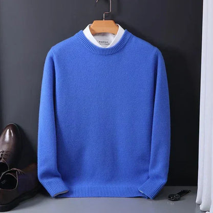 Men's Crew Neck Cashmere Sweater
