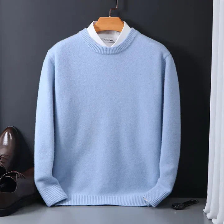Men's Crew Neck Cashmere Sweater