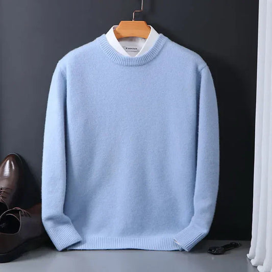 Men's Crew Neck Cashmere Sweater