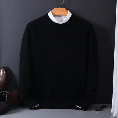 Men's Crew Neck Cashmere Sweater