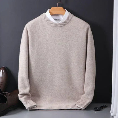 Men's Crew Neck Cashmere Sweater