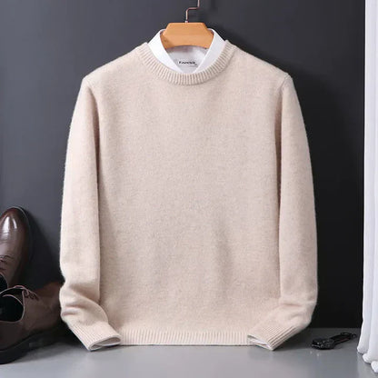 Men's Crew Neck Cashmere Sweater