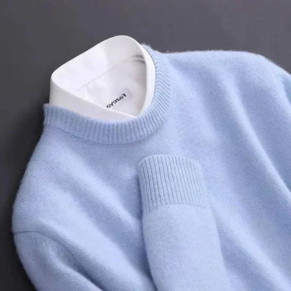 Men's Crew Neck Cashmere Sweater