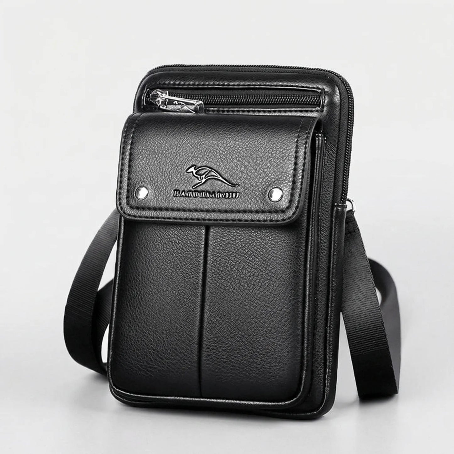 Niki | Men's Crossbody Bag with Front Flap Pocket
