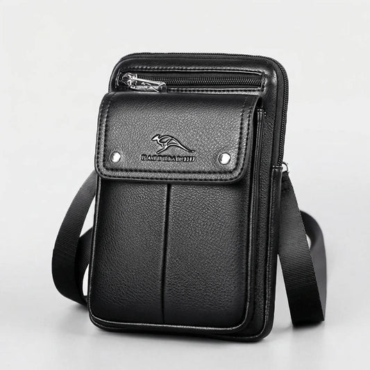 Niki | Men's Crossbody Bag with Front Flap Pocket