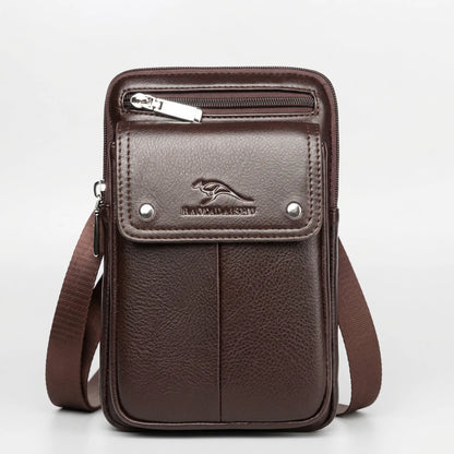 Niki | Men's Crossbody Bag with Front Flap Pocket